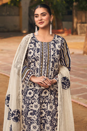 Comfortable Daily Wear Cotton Block Print Salwar Kameez